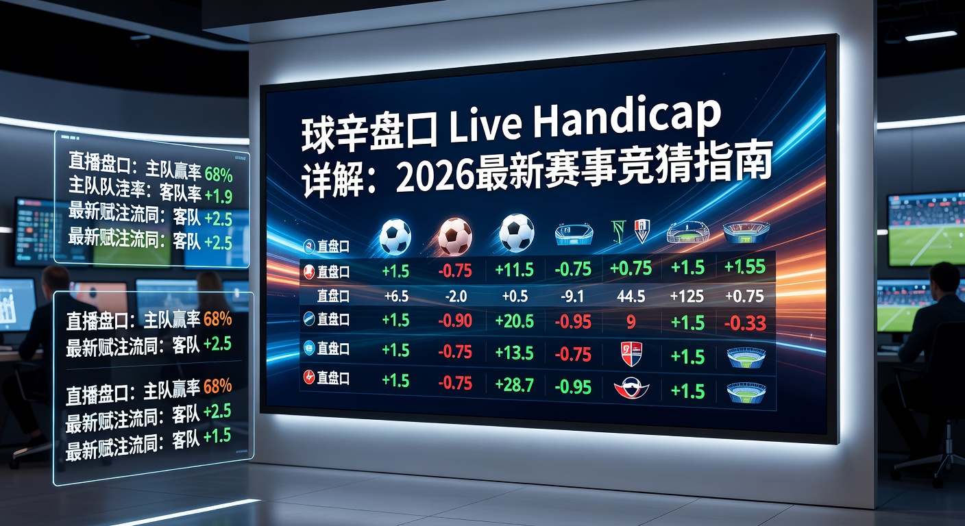 滚球盘口 live handicap 详解：实时分析指南