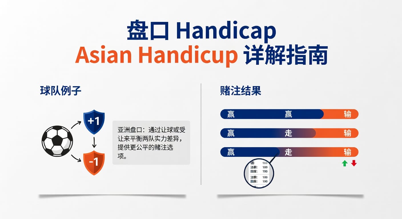 盘口 Handicap Asian Handicap 详解指南