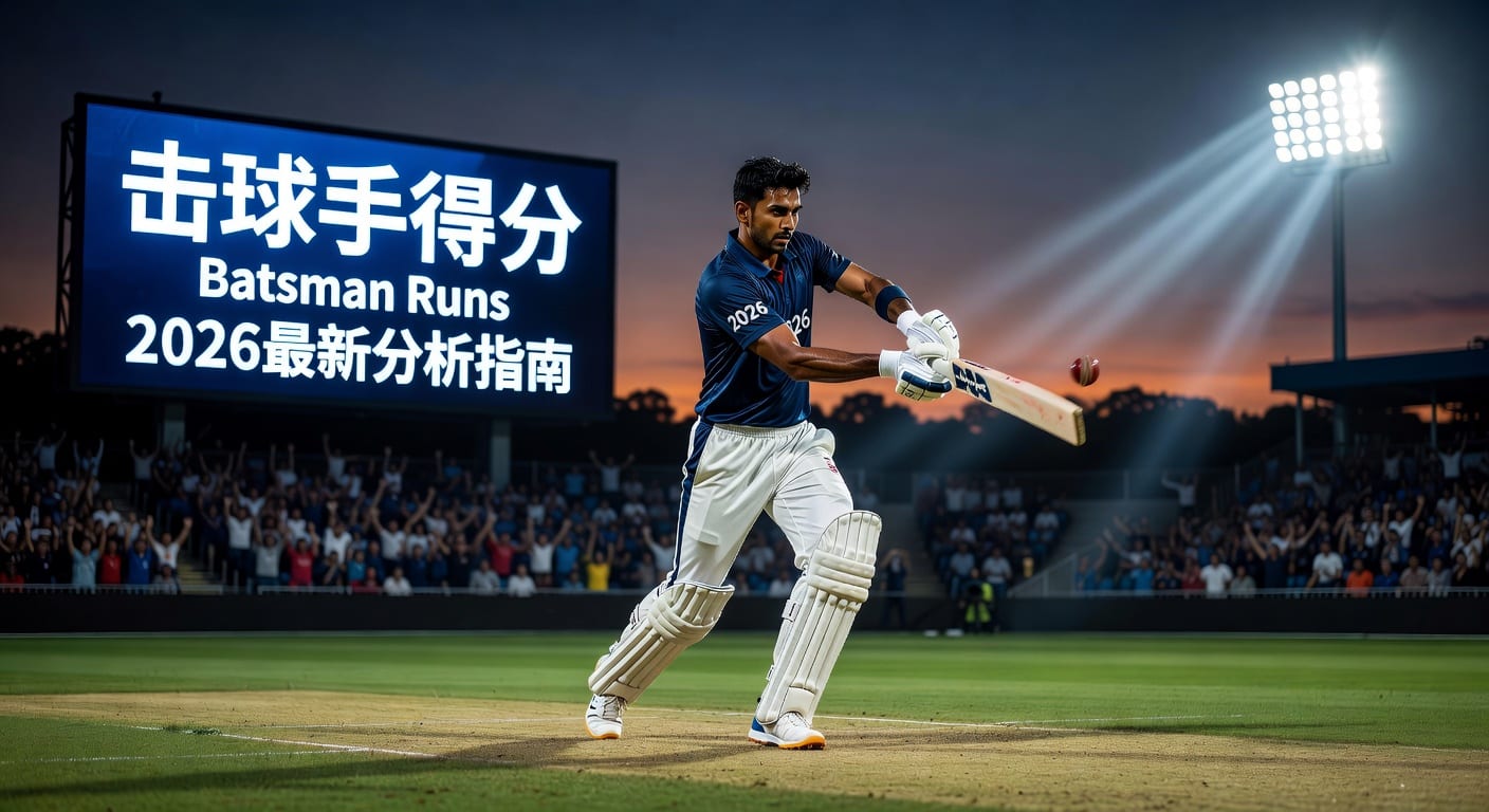击球手得分 Batsman Runs 2026赛季分析预测